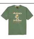 Online active wear clothing factory distributes Dark green t-shirt with stylish logo