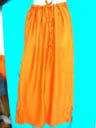 Beach clothing wholesale factory exporter. Orange draw string waist summer pants